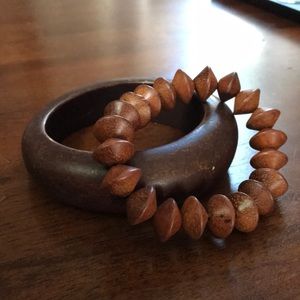 Wooden bracelets